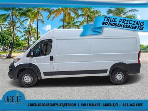 Bright White Clearcoat 2026 RAM ProMaster 2500 High Roof