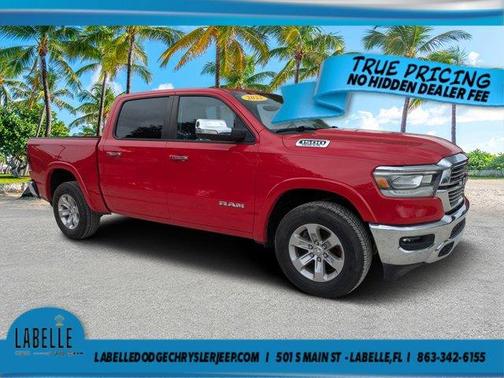 Flame Red Clearcoat 2022 RAM 1500 Laramie