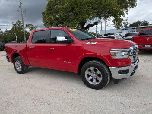 Flame Red Clearcoat 2022 RAM 1500 Laramie