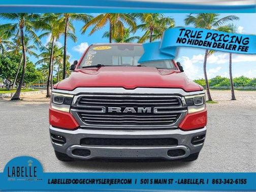 Flame Red Clearcoat 2022 RAM 1500 Laramie