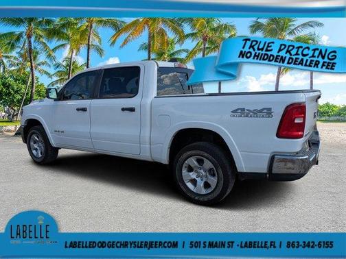 Bright White Clearcoat 2025 RAM 1500 Big Horn