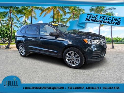 Stone Blue Metallic 2024 Ford Edge SE