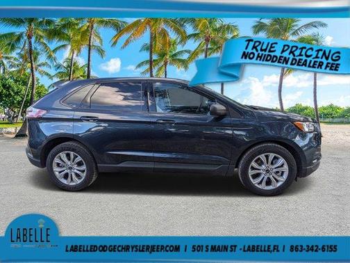 Stone Blue Metallic 2024 Ford Edge SE