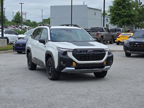 Crystal White Pearl 2026 Subaru Forester Wilderness