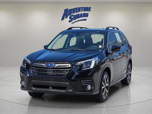 Crystal Black Silica 2023 Subaru Forester Limited