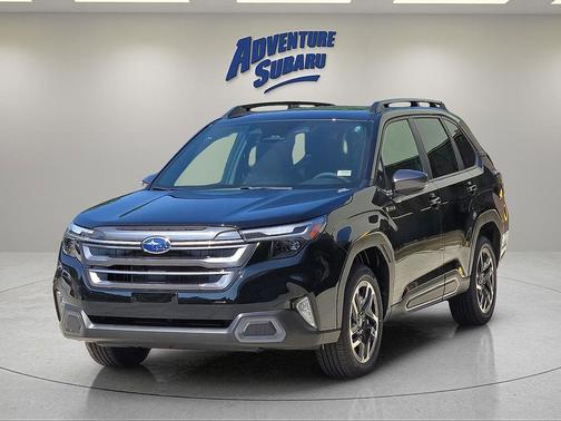 Crystal Black Silica 2025 Subaru Forester Hybrid Limited