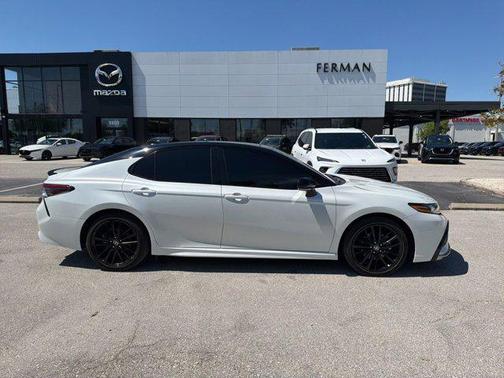 Midnight Black Metallic 2024 Toyota Camry XSE