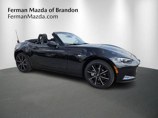 Jet Black Mica 2026 Mazda MX-5 Miata Grand Touring