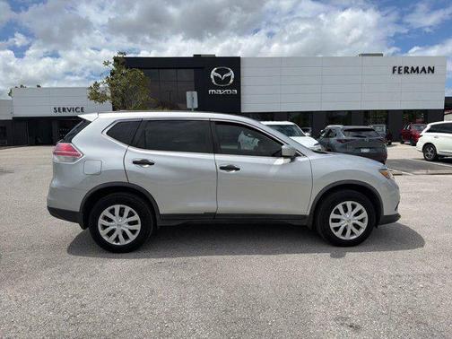 Brilliant Silver 2016 Nissan Rogue S