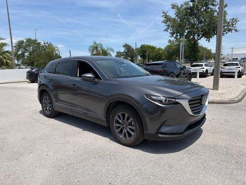 Machine Gray Metallic 2023 Mazda CX-9 Touring