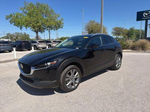 Jet Black Mica 2024 Mazda CX-30 2.5 S Preferred Package