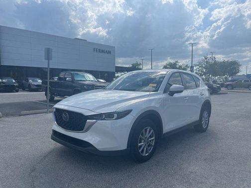Rhodium White Metallic 2023 Mazda CX-5 2.5 S Select Package
