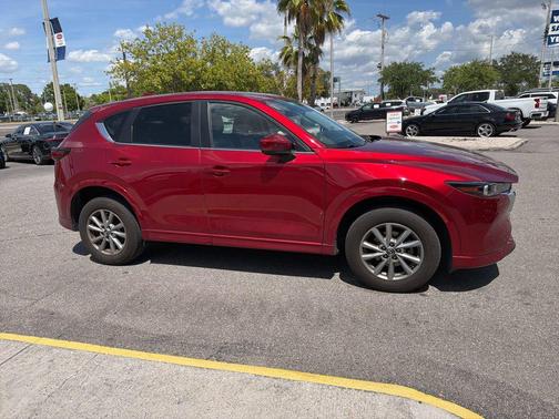 Soul Red Crystal Metallic 2024 Mazda CX-5 2.5 S Preferred Package