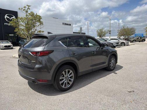 Machine Gray Metallic 2021 Mazda CX-5 Grand Touring