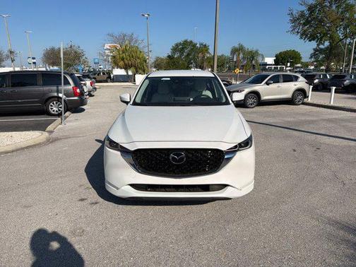 Rhodium White Metallic 2025 Mazda CX-5 2.5 S Preferred Package