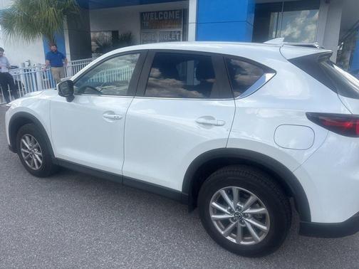 Rhodium White Metallic 2023 Mazda CX-5 2.5 S Select Package