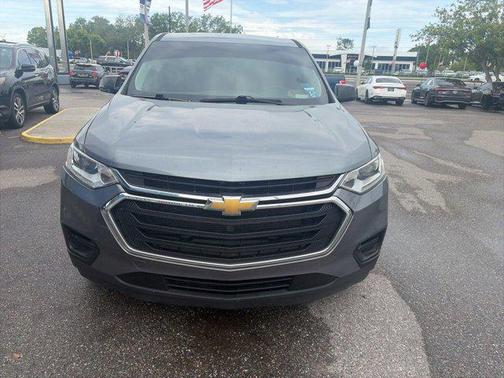 Satin Steel Metallic 2020 Chevrolet Traverse LS
