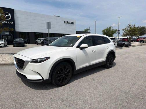 Snowflake White Pearl Mica 2023 Mazda CX-9 Touring Plus