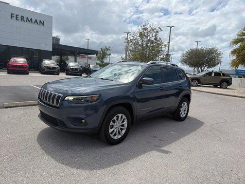 Blue Shade Pearlcoat 2019 Jeep Cherokee Latitude