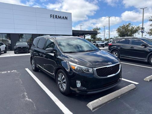 Aurora Black Pearl 2016 Kia Sedona SX