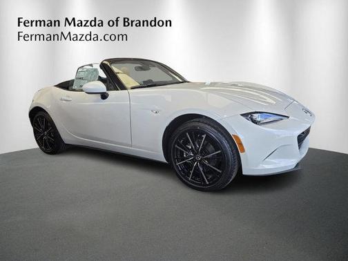 Snowflake White Pearl Mica 2026 Mazda MX-5 Miata Grand Touring