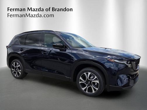 Navy Blue Mica 2026 Mazda CX-5 2.5 S Preferred Package