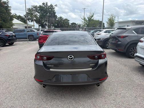 Machine Gray Metallic 2025 Mazda Mazda3 FWD w/Preferred Package