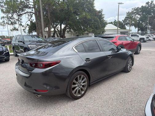 Machine Gray Metallic 2025 Mazda Mazda3 FWD w/Preferred Package