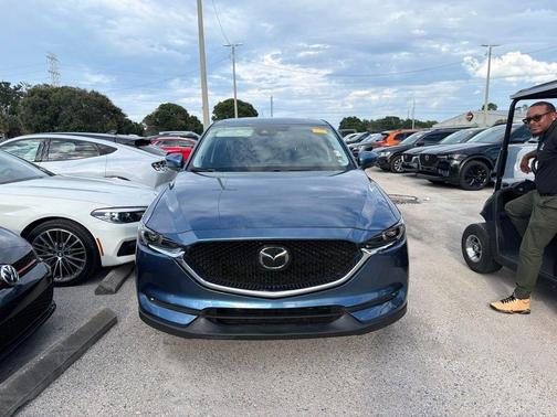 Eternal Blue Mica 2018 Mazda CX-5 Grand Touring