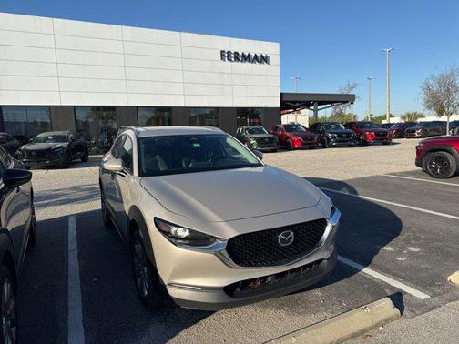 Platinum Quartz Metallic 2024 Mazda CX-30 2.5 S Preferred Package