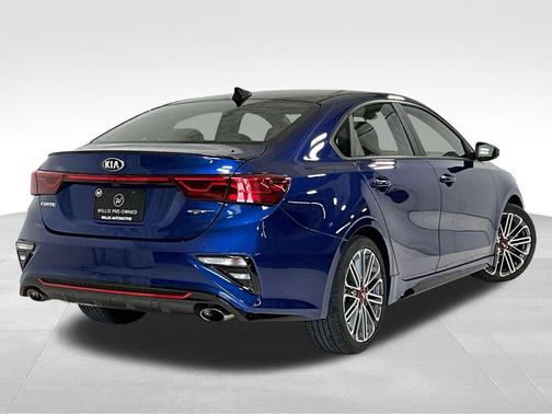 Deep Sea Blue 2021 Kia Forte GT