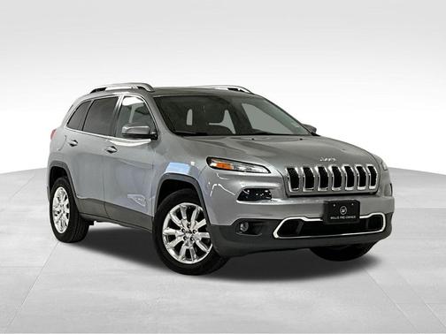 Billet Silver Metallic Clearcoat 2017 Jeep Cherokee Limited