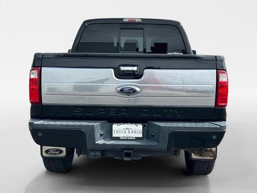 Shadow Black 2016 Ford F-350 Platinum