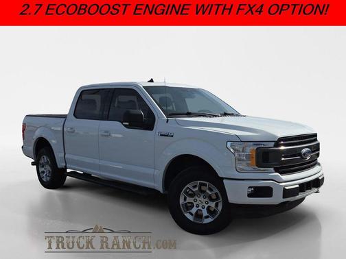 Oxford White 2019 Ford F-150 XLT
