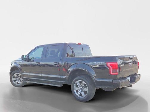 Shadow Black 2016 Ford F-150 Lariat