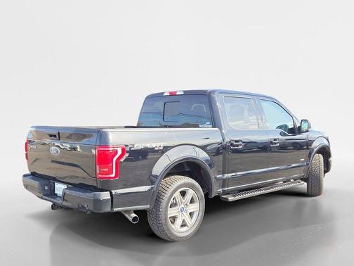 Shadow Black 2016 Ford F-150 Lariat