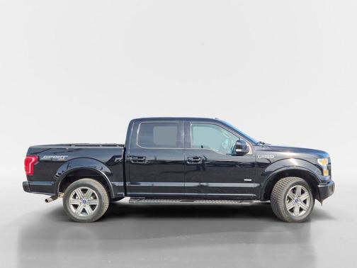 Shadow Black 2016 Ford F-150 Lariat
