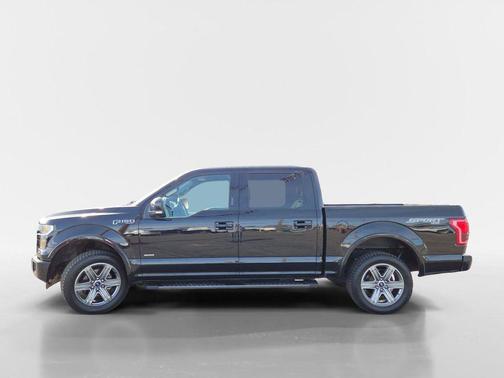 Shadow Black 2016 Ford F-150 Lariat