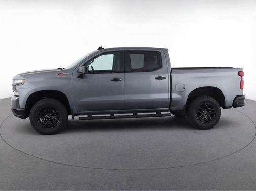 Satin Steel Metallic 2022 Chevrolet Silverado 1500 Limited Custom Trail Boss