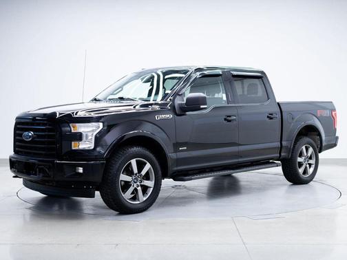 Shadow Black 2017 Ford F-150 XLT