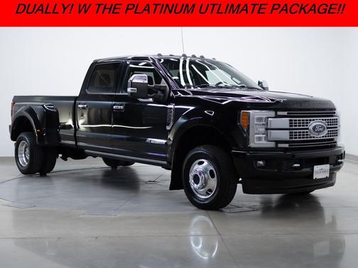 Shadow Black 2018 Ford F-350 Platinum