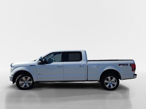 White Platinum Metallic Tri-Coat 2017 Ford F-150 Platinum