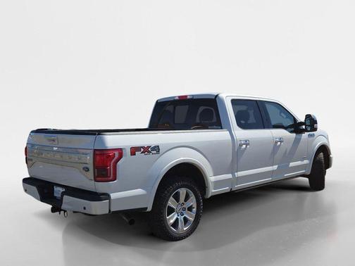 White Platinum Metallic Tri-Coat 2017 Ford F-150 Platinum