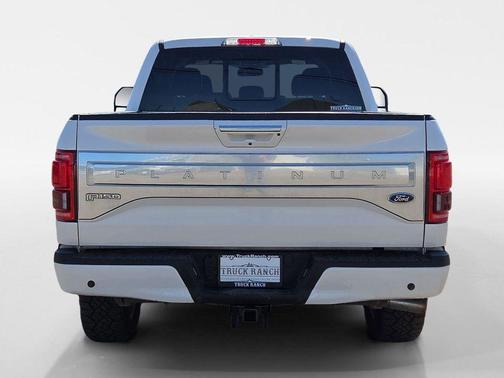 White Platinum Metallic Tri-Coat 2017 Ford F-150 Platinum