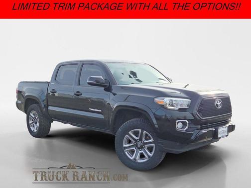 Black 2017 Toyota Tacoma Limited