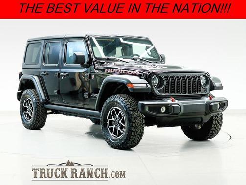 Black 2025 Jeep Wrangler Rubicon