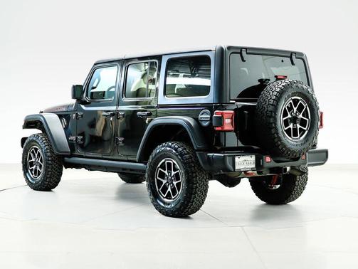Black 2025 Jeep Wrangler Rubicon