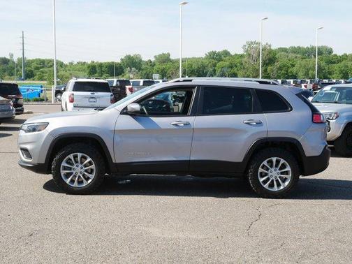 Billet Silver Metallic Clearcoat 2021 Jeep Cherokee Latitude