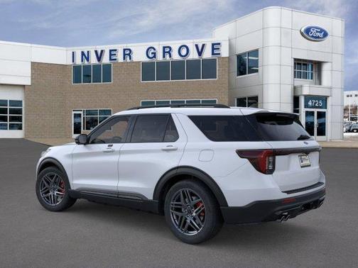 Space White Metallic 2026 Ford Explorer ST