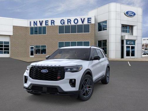 Space White Metallic 2026 Ford Explorer ST